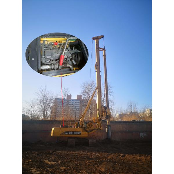 160knm FD168SE Hydraulic Piling Rig Maximum Depth 55m Used Piling Machine