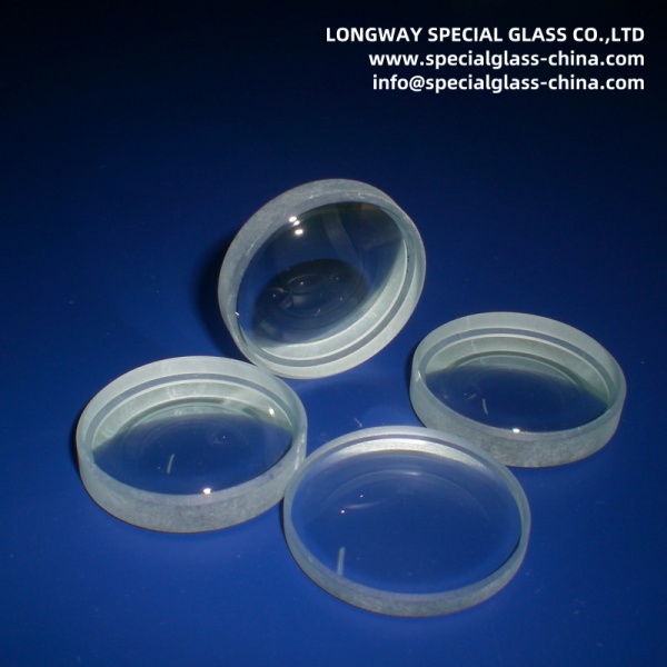 Polished Optical Glass Convex Concave Lenses For Optometry Flipper