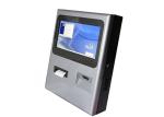 Wallmount Interactive IR Touchscreen Kiosk with QR code and Bar Code Reader and