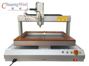 China High-Speed Desktop PCB Router Machine With 0.01mm Resolution And Manual Fixture on sale
