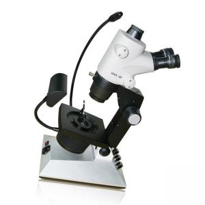 China Fable New Generation Swing Arm 10.0X-64X Gem Trinocular Leica lens Microscope on sale