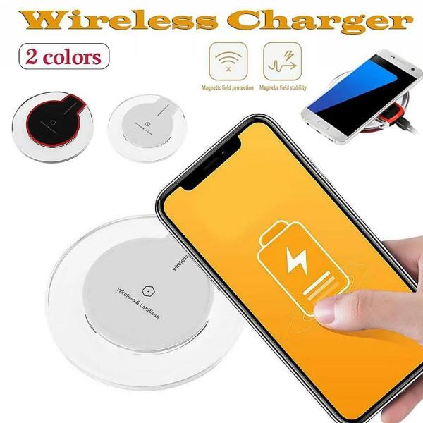 10W K9 Qi Crystal Fast Wireless Charging Mat For IPhone 8 8P X