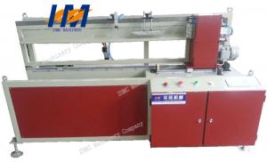 China Dust Proof CNC Plastic Cutting Machine , PE PP PPR PMMA PVC Pipe Cutting Machine on sale