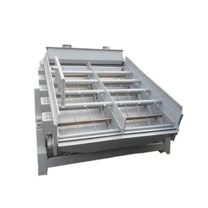 Quality High Vibration Rectangular Vibrating Screen Self Cleaning For Silica Sand for sale