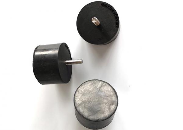 M5 / M6 Rubber Vibration Isolator Mounts Custom Molded Rubber Parts