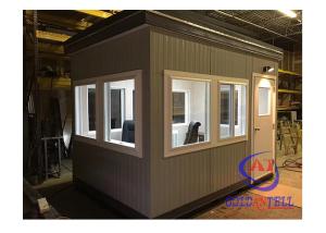 China Customized Size Ticket Kiosk with Optional Insulation and Integral Structure Grade 8.3 Earthquake on sale