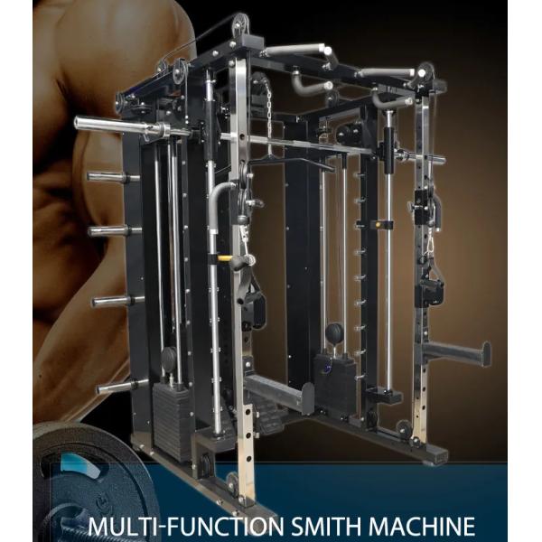 Home Gym Sport Equipment Station Multi Functional Power Cage Squat Rack Weightlifting Smith Machine