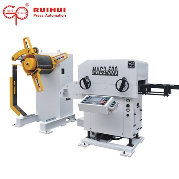 Buy Coil Steel Decoiler Straightener and Feeder for Blanking Line（MAC2-500） at wholesale prices
