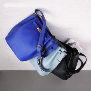 China high quality women bucket bag fashion designer bags cow hide handbags famous brand handbags ladies togo leather bags on sale
