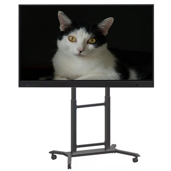 98inch 4K Interactive Flat Panel Android 14 8+128gb Digital Smart Touch Screen Android OPS Mobile Stand Optional For Classroom Meeting