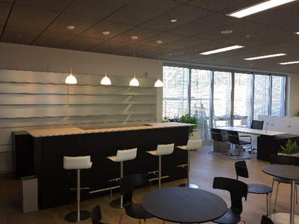 Waterproof Light Steel Frame Buildings Commercial Building Showing Room