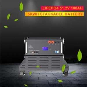 China 5KWh Stacked Lithium Battery Solar Power Battery Energy Storage System on sale