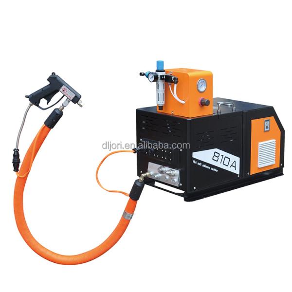 Automatic 10L Paper Lunch Box Glue Sealing Machine Hot Melt Machine With Module Gun