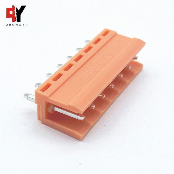HT396V 3.96mm Pitch Pluggable Screw Terminal Block Vertical Angle Male
