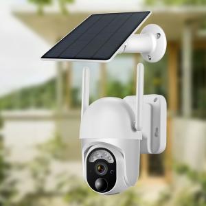 Quality 7800mAh Battery Solar CCTV Camera 3MP WiFi Wireless Outdoor Solar Spotlight Camera for sale