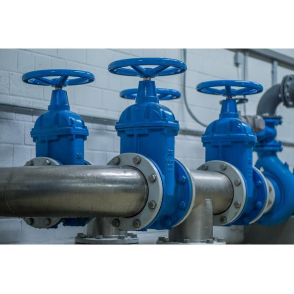 DIN Standard PN16 Water Gate Valve with Rubber Wedge and GGG50 Ductile Iron Body