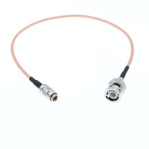 China DIN 1.0 23 Mini BNC to BNC Male HD SDI 6G Double Shield Cable for Blackmagic HyperDeck Shuttle Easier to Plug and Unplug on sale