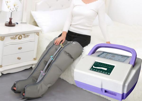 Buy Sequential Inflatable Leg Massager , Blood Circulation Long Boot Air Massager at wholesale prices