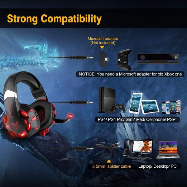 Stylish 2.2kohm 100mA 50mm USB Gaming Headset