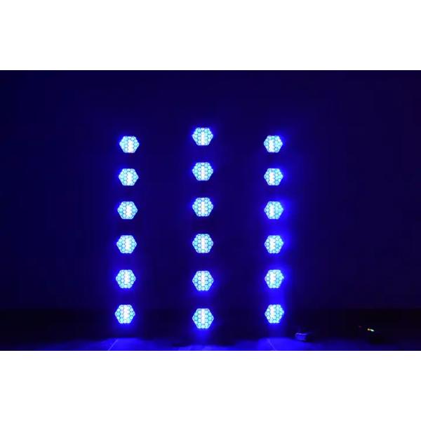6x100W RGB 3in1 DMX512 LED Return Portman P2 Retro Light For Stage Bar Nightclub