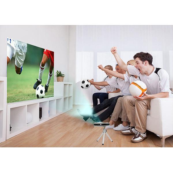 WVGA 854*480 4K LED Video Projector 70 ANSI Lumens Android 9