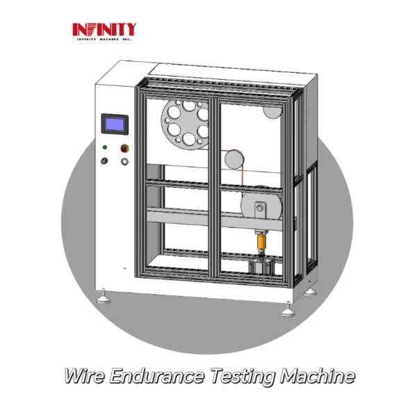 Adjustable Wire Endurance Testing Machine For Tension Load Of 300-950Kg And Sensor Range Up To 1000Kg 10KN