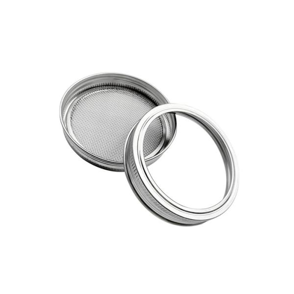 70mm 32oz Mesh Sprouting Lid For Seed Germination