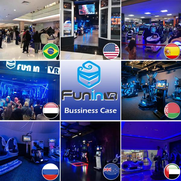 Weight 278kg FPS Arena Gun Shooting 9D Virtual Reality Simulator Space Walk