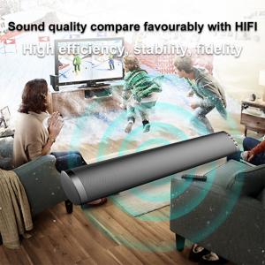 Quality 10W*2 TV Soundbar Speaker RCA Audio Input Home Theater Music System for sale