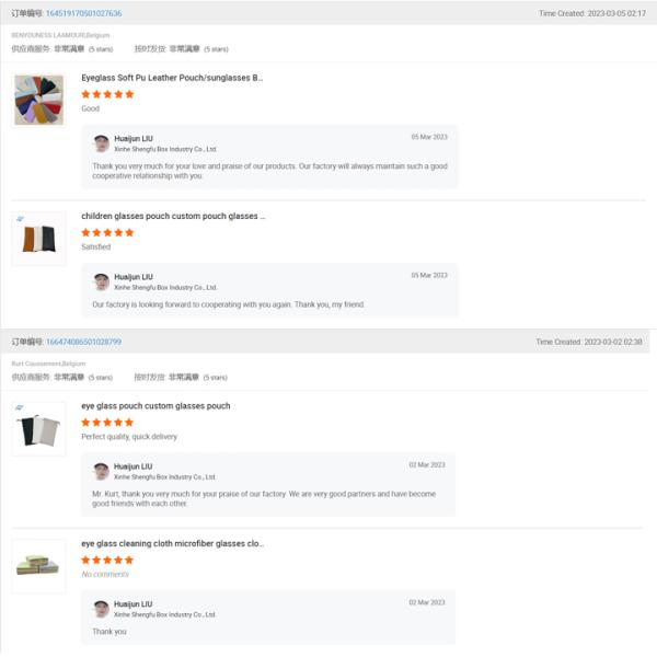 Indestructible Transparent Glasses Case Personalised Spectacle Case Durable