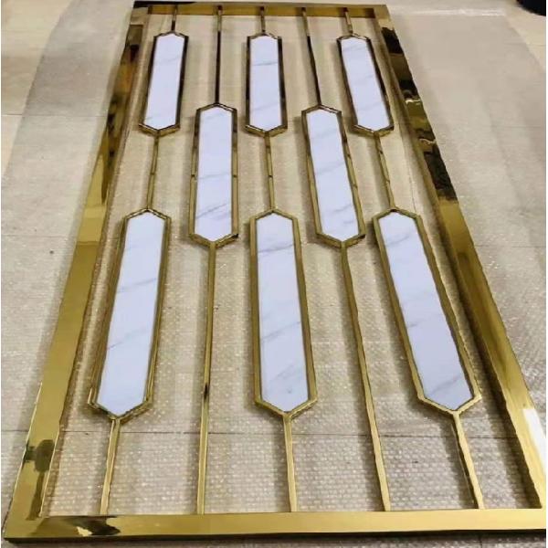 Customized Screen Double Sided Partition Screen Room Divider Aluminum Stainless Steel