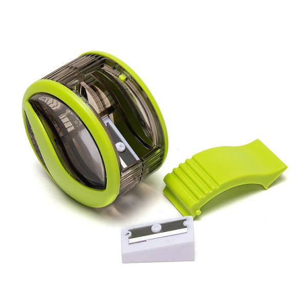 Cool Single Hole Covered Pencil Sharpener Round Shape