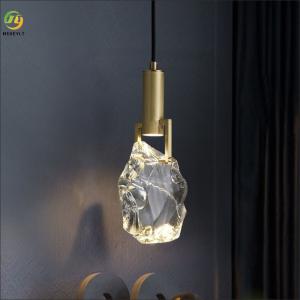China All-copper K9 Crystal Pineapple pendant light for living room bedroom bedside dining room on sale