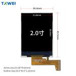 2-inch ILI9225G MCU Interface IPS 176*220 TFT LCD Module TFT Display Screen