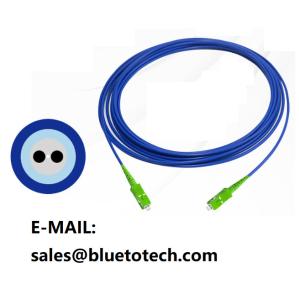 China Polarization Maintaining PM Patch Cord SC/APC To SC/APC 3mm  Armored PM Patch Cord Single Mode Simplex SC/APC Connector on sale