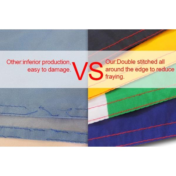 75D Woven Polyester Garden Flags Single Sided For Advertising