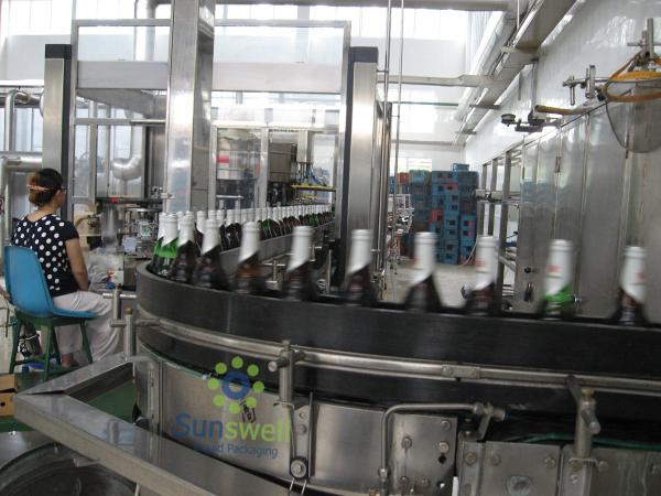 Buy Fully Automatic Beer Filling Machine Glass For Glass Bottle With 1500BPH - 16000BPH Capacity at wholesale prices