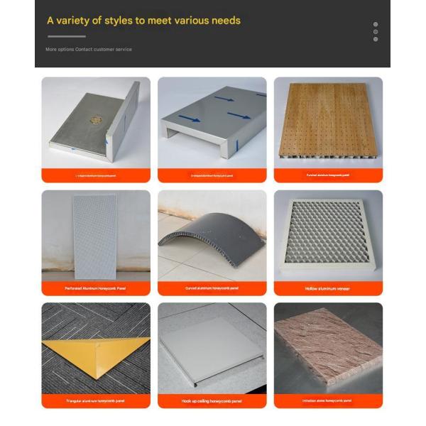 Villa Exterior Cladding Marble Aluminium Composite Panel Honeycomb Fireproof Anti-Static Contemporary Wall Material