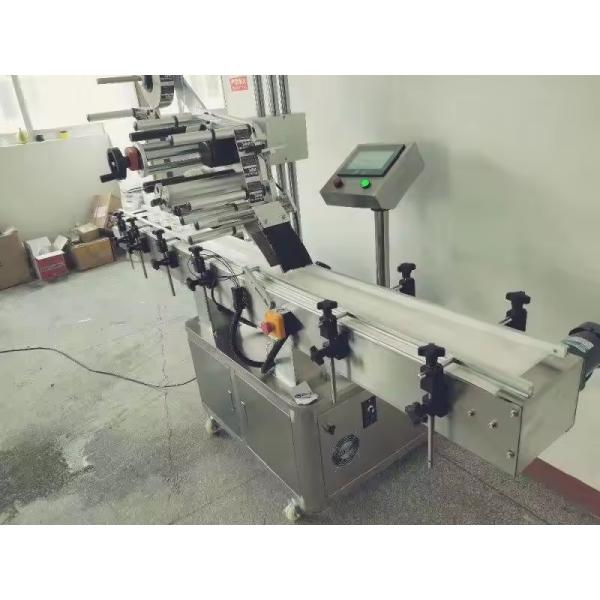 High Efficiency Semi-automatic Flat Labeller for Pouch and Carton with Hot Foil Stamping, Manual Bag Labeling Machine