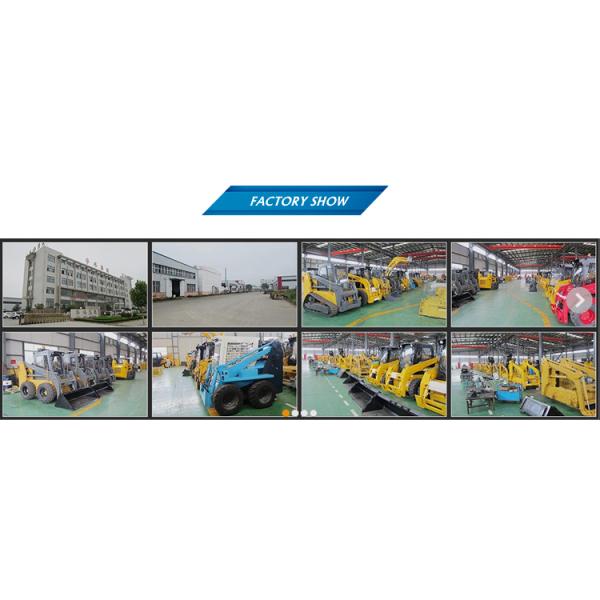 2800 kg Multifunctional Backhoe Auger Grapple Attachments for SNSC Skid Steer Loader