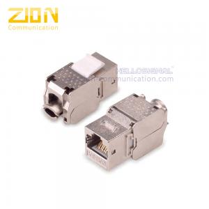 Quality Toolless keystone jack shielded ZCM262 , Keystone, Ethernet , from China Manufacturer - Zion Communiation for sale