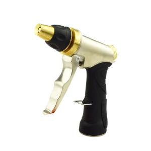 Quality Adjustable Mist Shower Jet Metal Garden Hose Spray Gun for sale