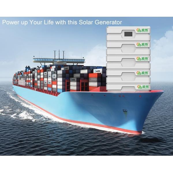 Lithium Batteries Portable Solar Energy Generator 5KW 10KW For TV Lights For House