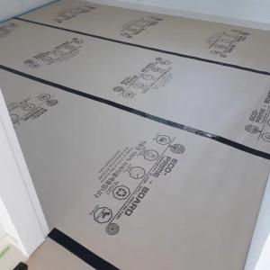 Quality Wear Resistant Floor Protection Paper , Breathable Floor Surface Protection for sale