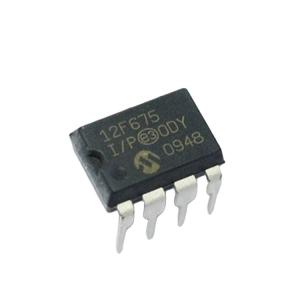 China Hot Sale Pic12f675-i/p Pic12f675 Pic12f 12f675 In-line Dip8 Microcontroller 8-bit Flash Memory Microcontroller Pic12f675-i/p on sale