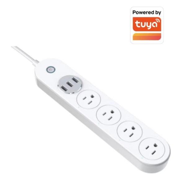 2.4GHz WiFi Smart Power Strip With USB