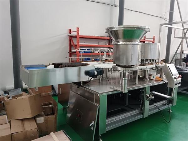 Buy Automated Vial Filling Capping Line with Sterile Integrity Assurance Precision Solution for Vaccine and Biologics Production at wholesale prices