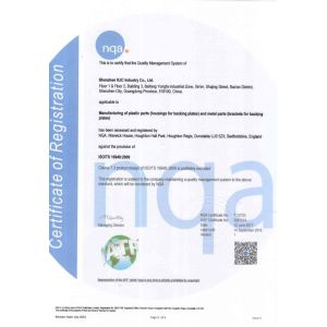 SHENZHEN JC RAPID MFG FACTORY Certifications