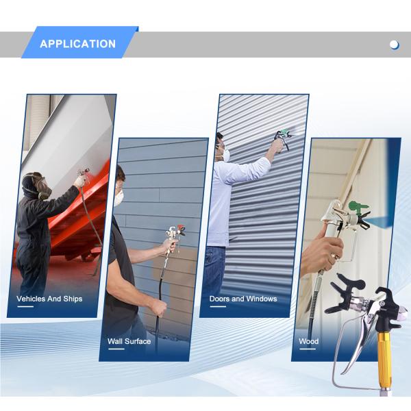 Professional Industrial Airless Paint Airbrush Spray Gun 101 Profesional Kit Airless For Cars Wall Painting Spray Paint