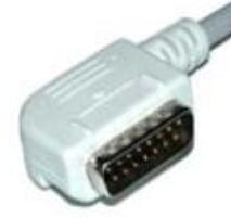 Kanz Ekg Accessories Cable IEC AHA Soft And Durable Solid Conductor Type